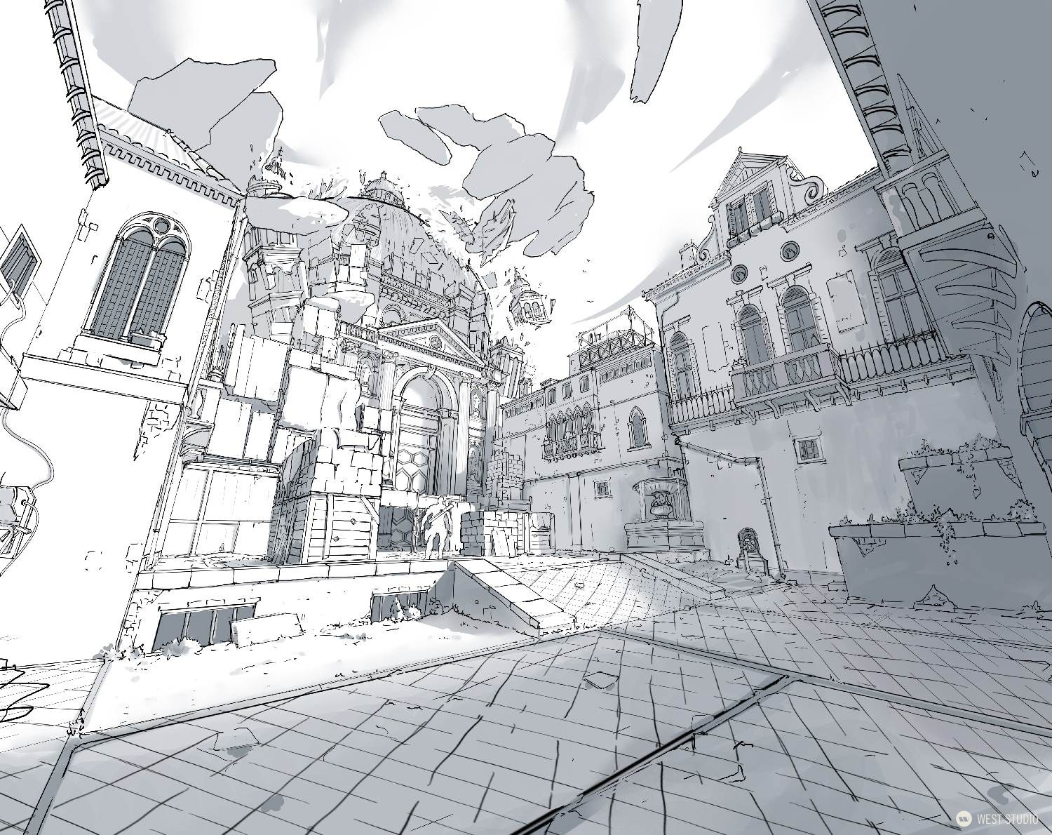 Riot Games, Valorant, Concept Art, Environment Concepts, Maps, Levels, Gave Development, Layout, Visual Development, Games