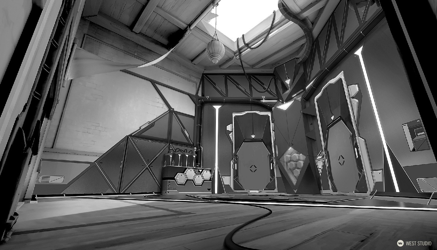 Riot Games, Valorant, Concept Art, Environment Concepts, Maps, Levels, Gave Development, Layout, Visual Development, Games