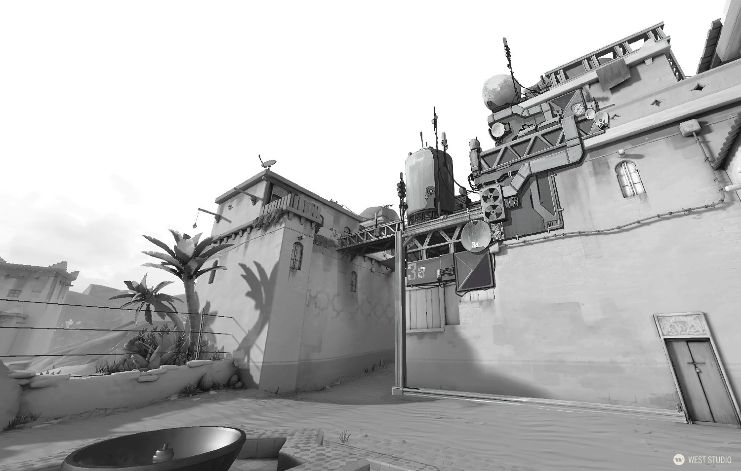 Riot Games, Valorant, Concept Art, Environment Concepts, Maps, Levels, Gave Development, Layout, Visual Development, Games