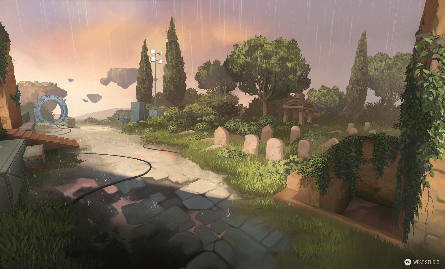 Riot Games, Valorant, Concept Art, Environment Concepts, Maps, Levels, Gave Development, Layout, Visual Development, Games