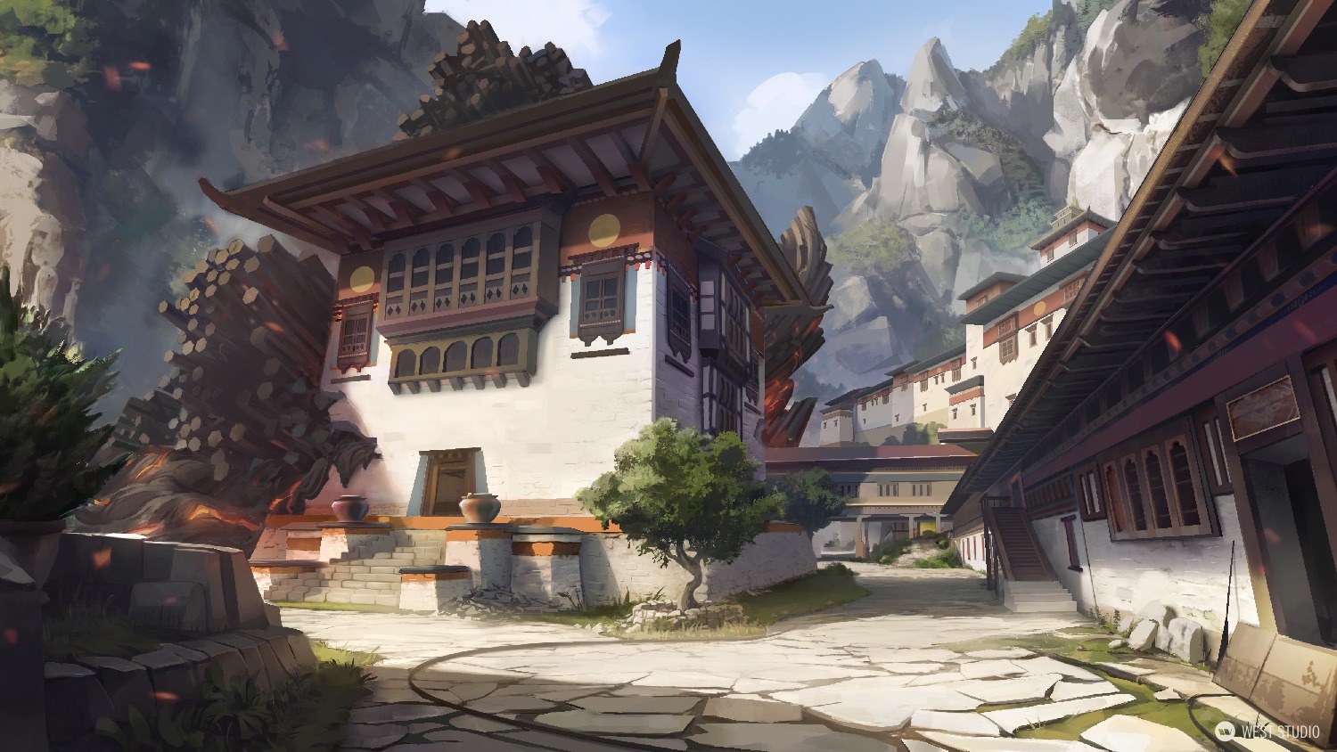 Riot Games, Valorant, Concept Art, Environment Concepts, Maps, Levels, Gave Development, Layout, Visual Development, Games