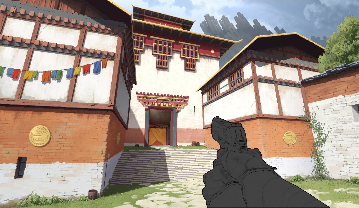 Riot Games, Valorant, Concept Art, Environment Concepts, Maps, Levels, Gave Development, Layout, Visual Development, Games