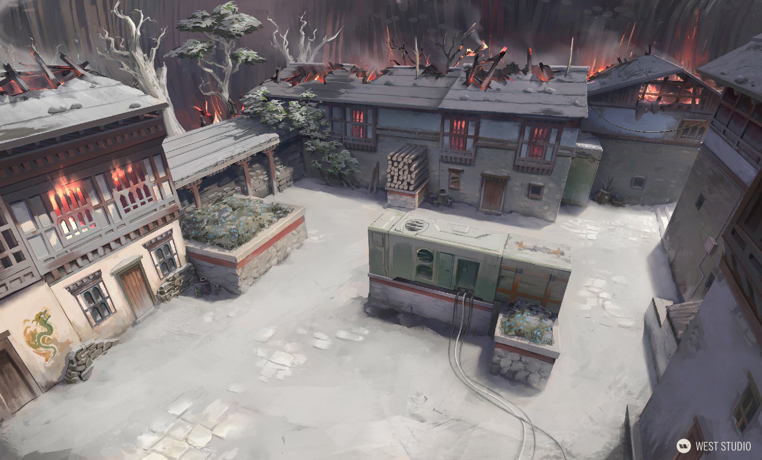 Riot Games, Valorant, Concept Art, Environment Concepts, Maps, Levels, Gave Development, Layout, Visual Development, Games