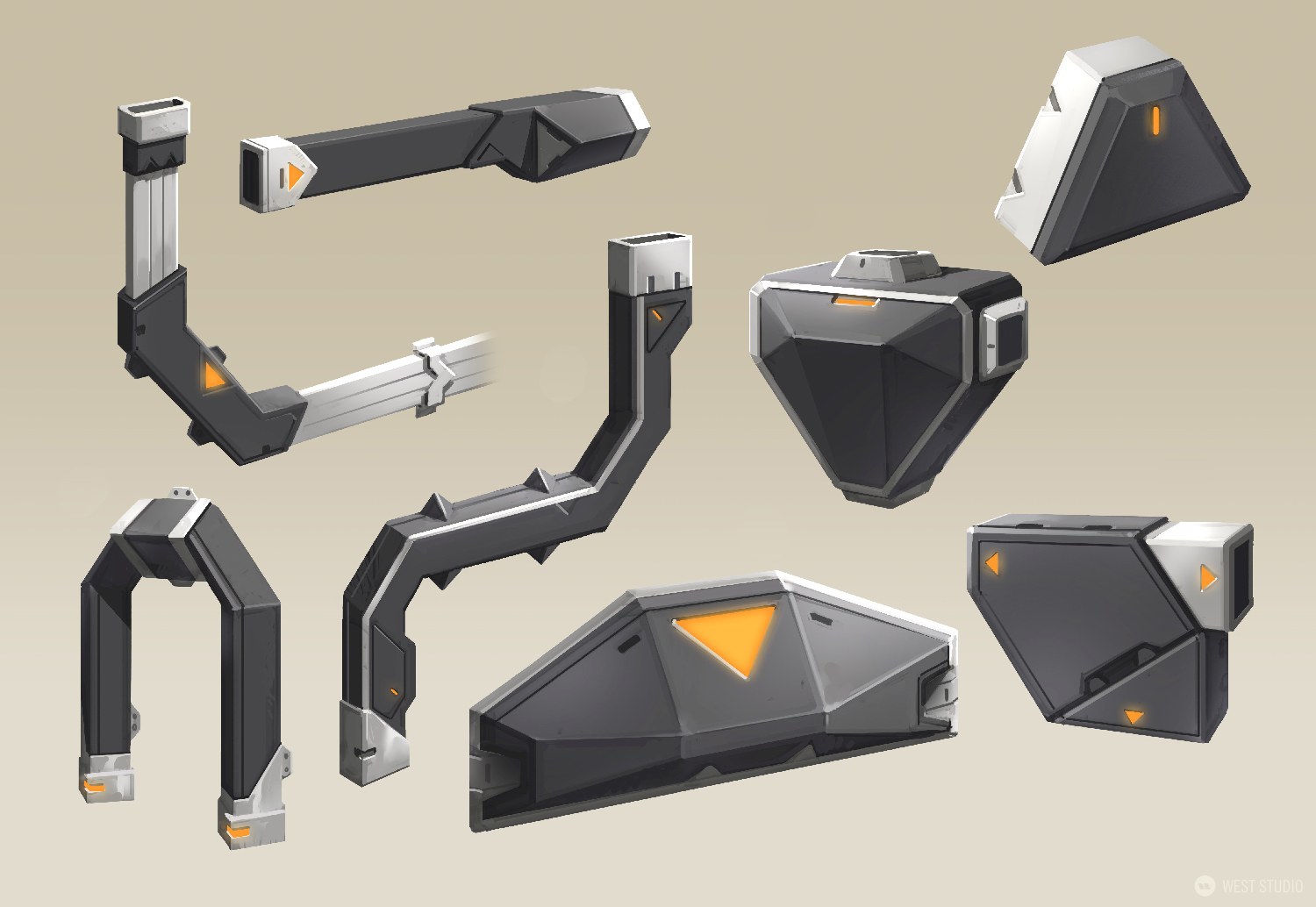 Riot Games, Valorant, Concept Art, Props, Game Development, Layout, Visual Development, Games