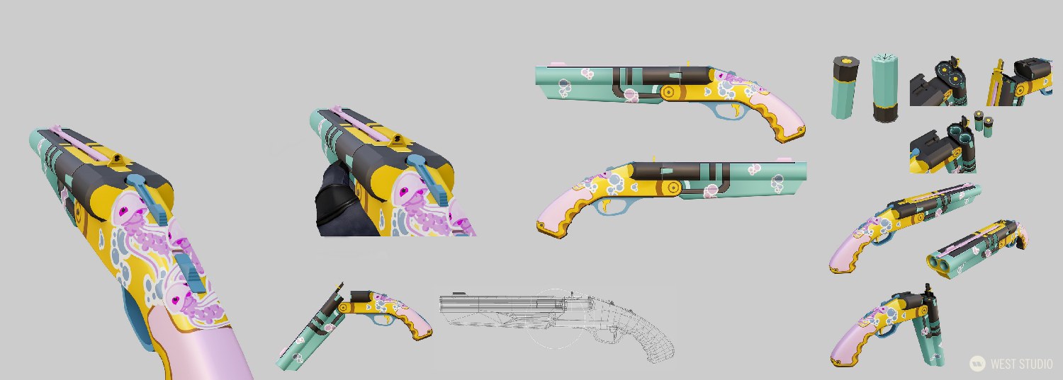 Riot Games, Valorant, Concept Art, Weapon Design, Game Development, Visual Development, Games