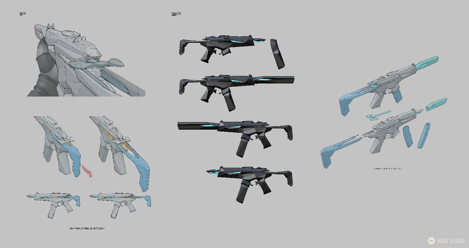 Riot Games, Valorant, Concept Art, Weapon Design, Game Development, Visual Development, Games