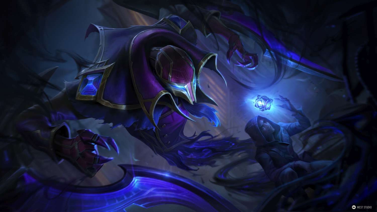 League of Legends, Riot Games, LOL, Splash, Illustration, West Studio, Mingchen Shen, Skins, Rendering, 