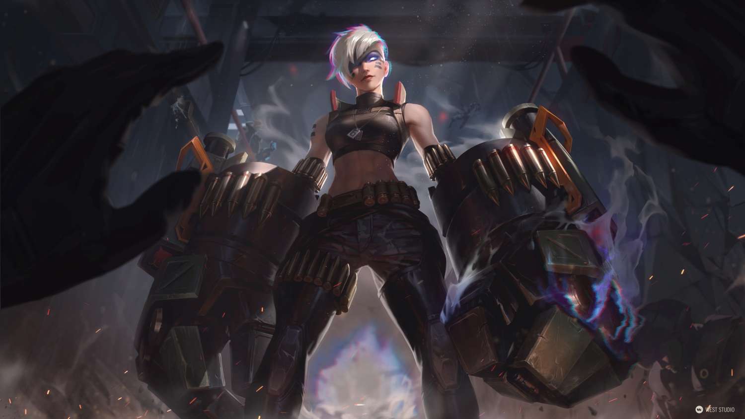 League of Legends, Riot Games, LOL, Splash, Illustration, West Studio, Mingchen Shen, Skins, Rendering, 