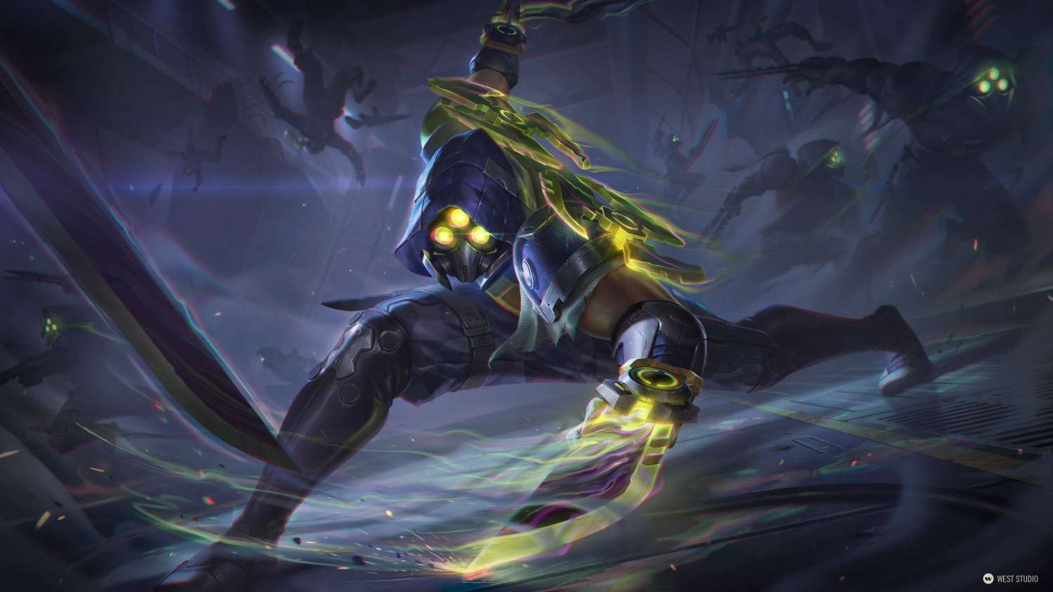 League of Legends, Riot Games, LOL, Splash, Illustration, West Studio, Mingchen Shen, Skins, Rendering, 