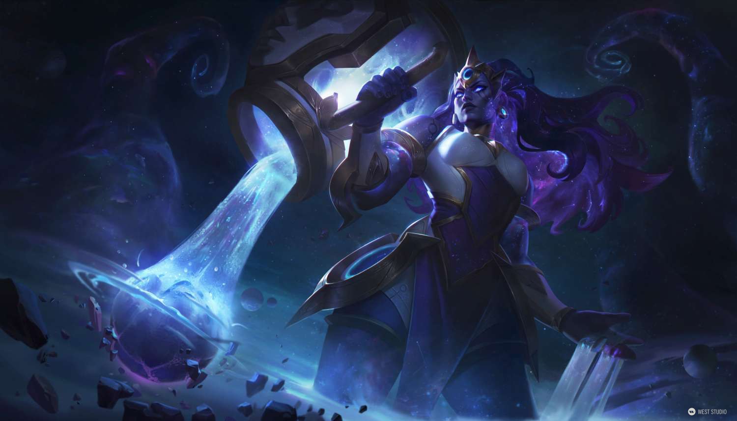 League of Legends, Riot Games, LOL, Splash, Illustration, West Studio, Mingchen Shen, Skins, Rendering, 