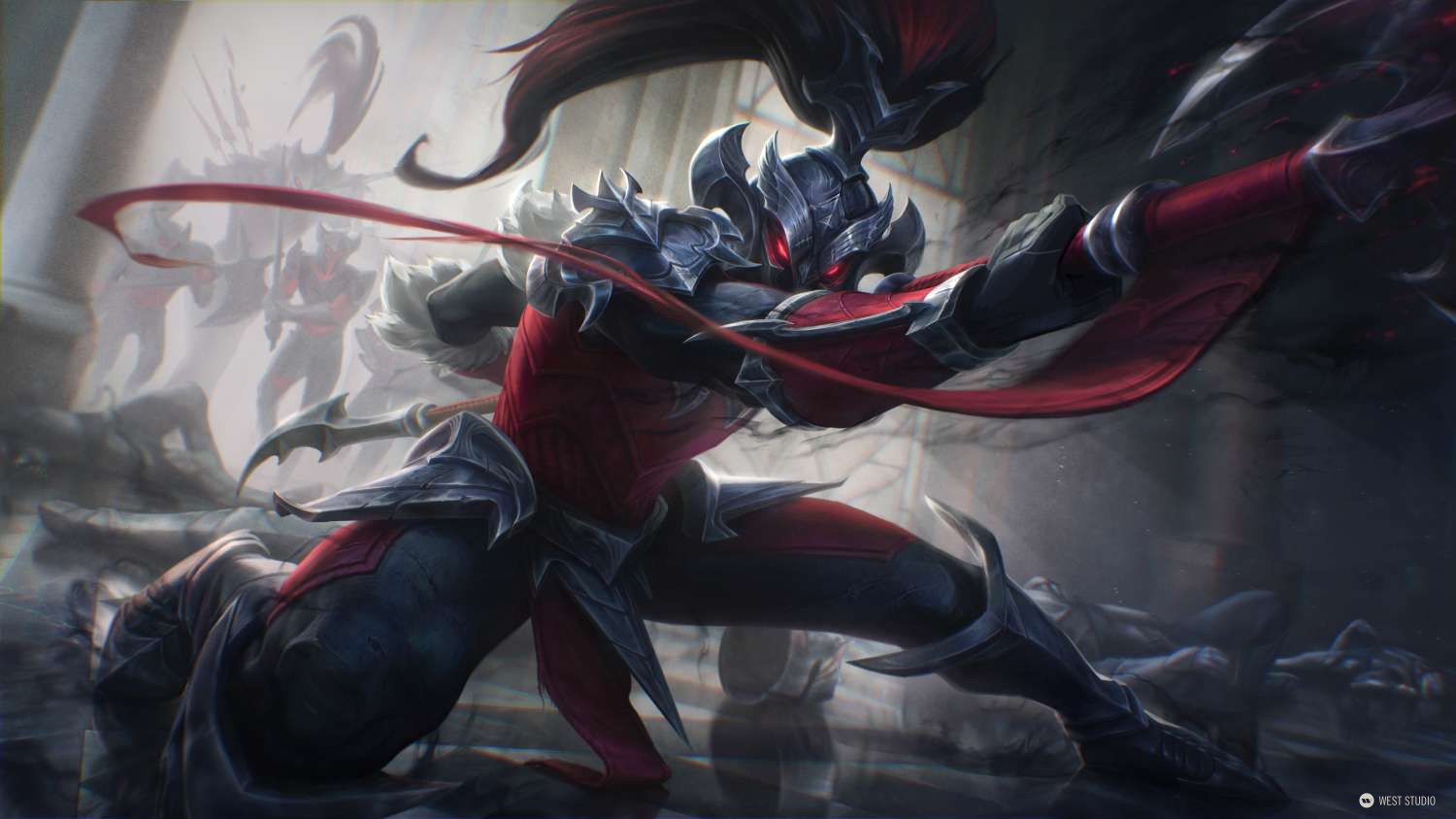 League of Legends, Riot Games, LOL, Splash, Illustration, West Studio, Mingchen Shen, Skins, Rendering, 