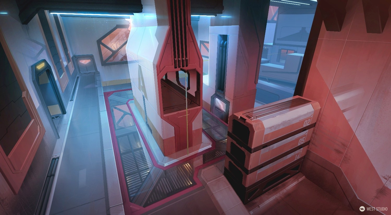 Riot Games, Riot, Valorant, Illustration, environment concept, Game Development, In Game Art, location design, West Studio, Digital Art, map development