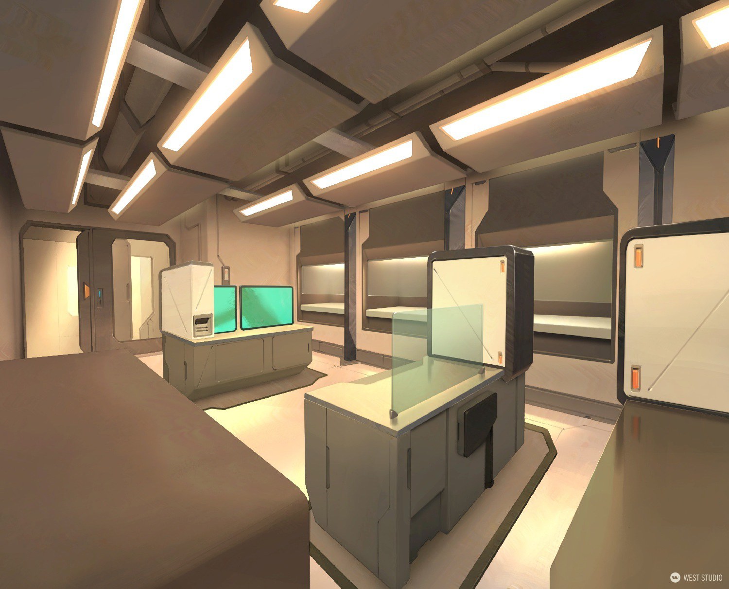 Riot Games, Riot, Valorant, Illustration, environment concept, Game Development, In Game Art, location design, West Studio, Digital Art, map development