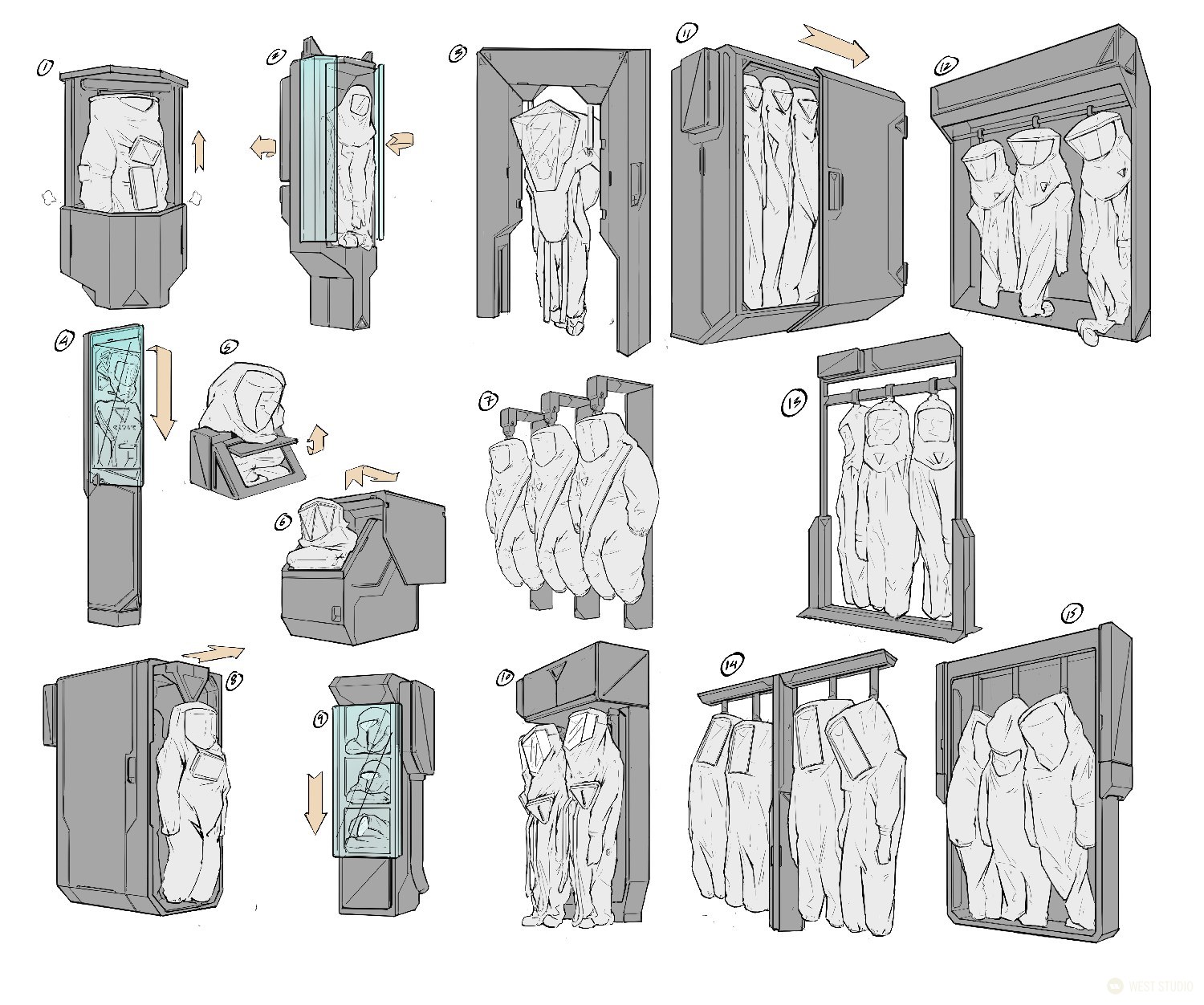 Riot Games, Riot, Valorant, Illustration, Game Development, In Game Art, West Studio, Digital Art, Props