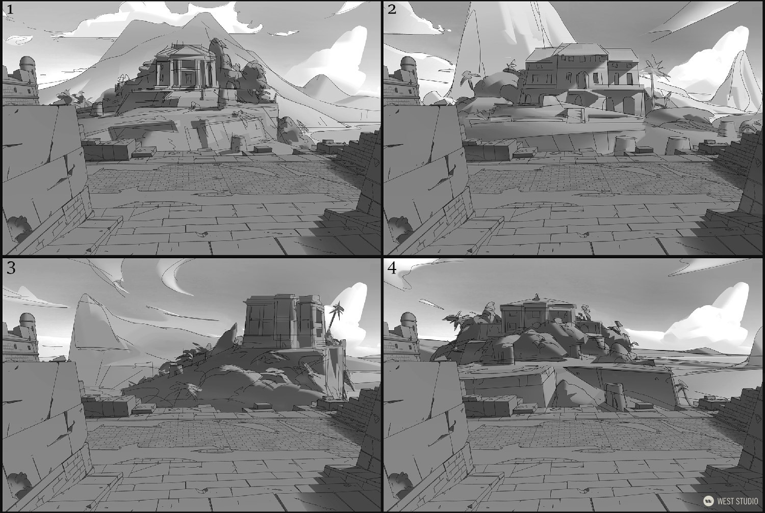 Riot Games, Riot, Valorant, Illustration, Environment Concepts, Concept Art, Game Development, In Game Art, West Studio, Digital Art, Location Design