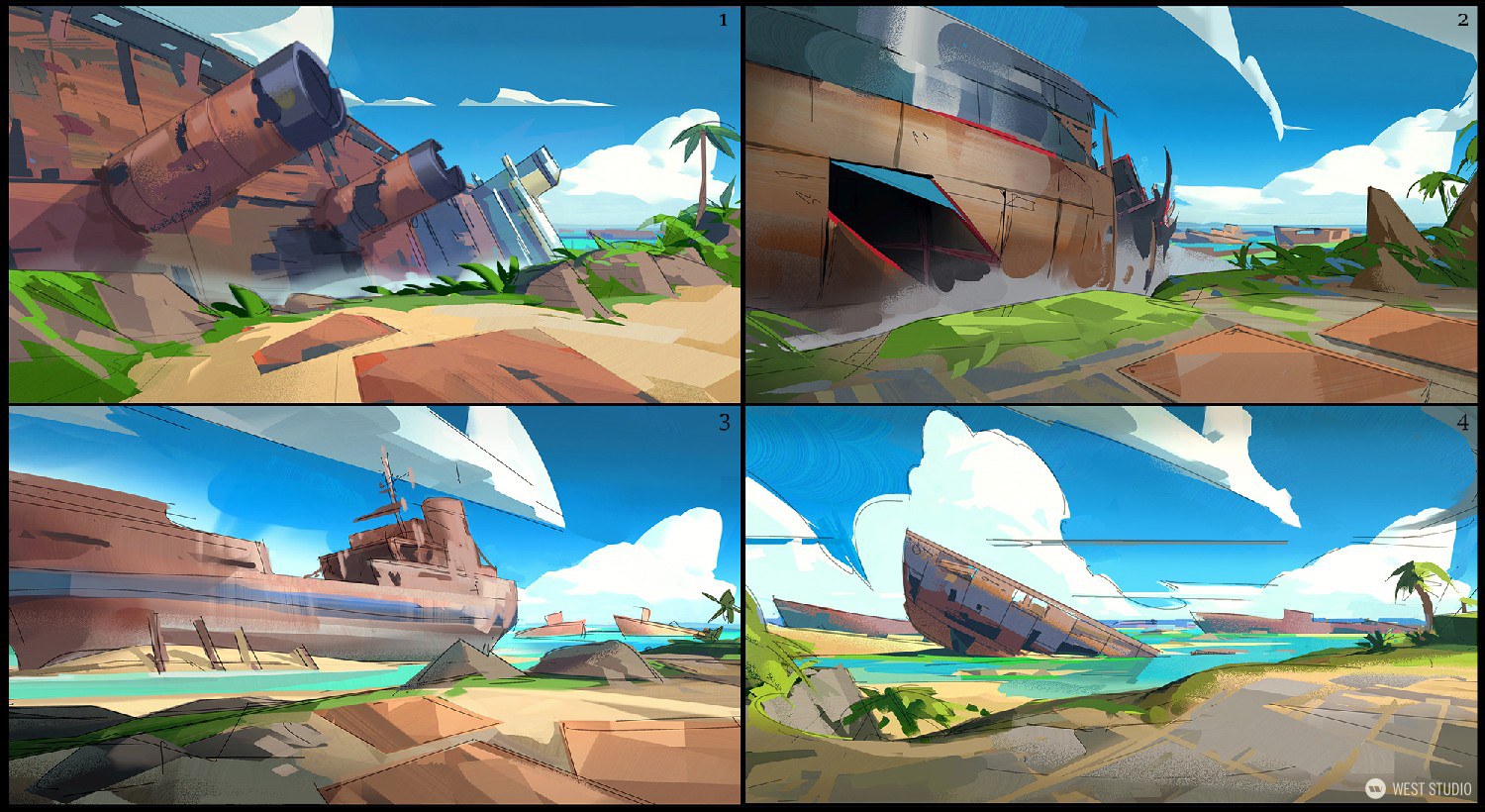 Riot Games, Riot, Valorant, Illustration, Environment Concepts, Concept Art, Game Development, In Game Art, West Studio, Digital Art, Location Design