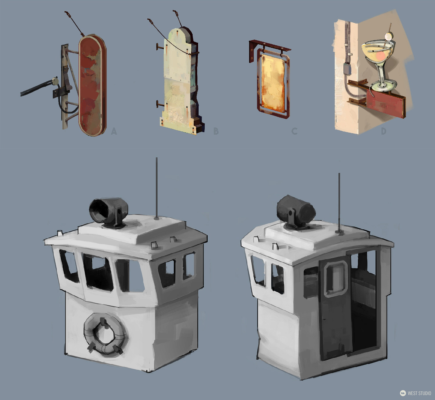 Riot Games, Riot, Valorant, Illustration, Game Development, In Game Art, West Studio, Digital Art, Map Development, Props