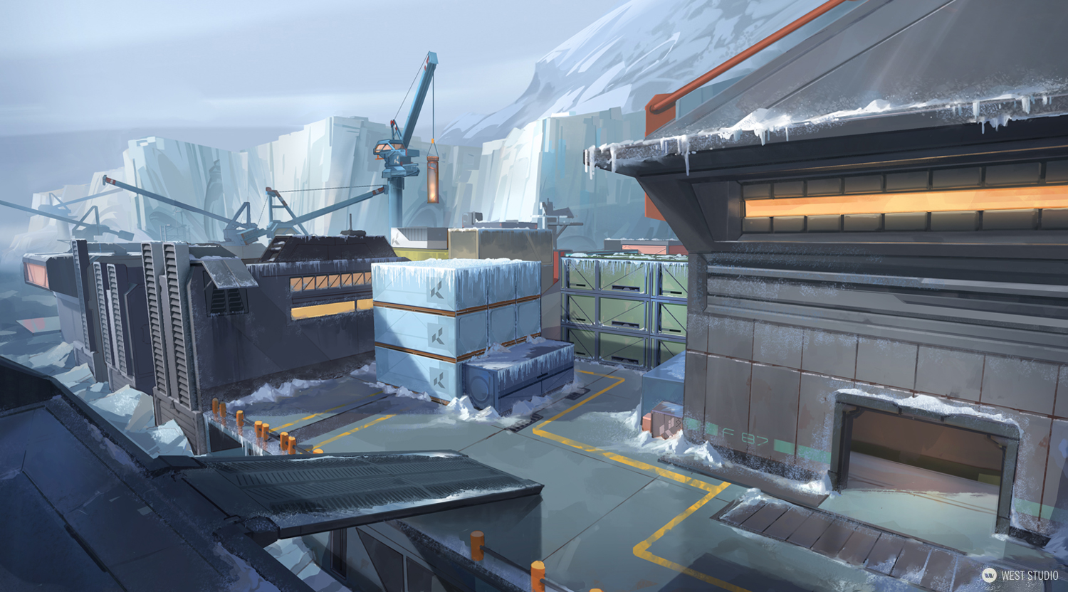 Riot Games, Riot, Valorant, Illustration, environment concept, Game Development, In Game Art, location design, West Studio, Digital Art, map development