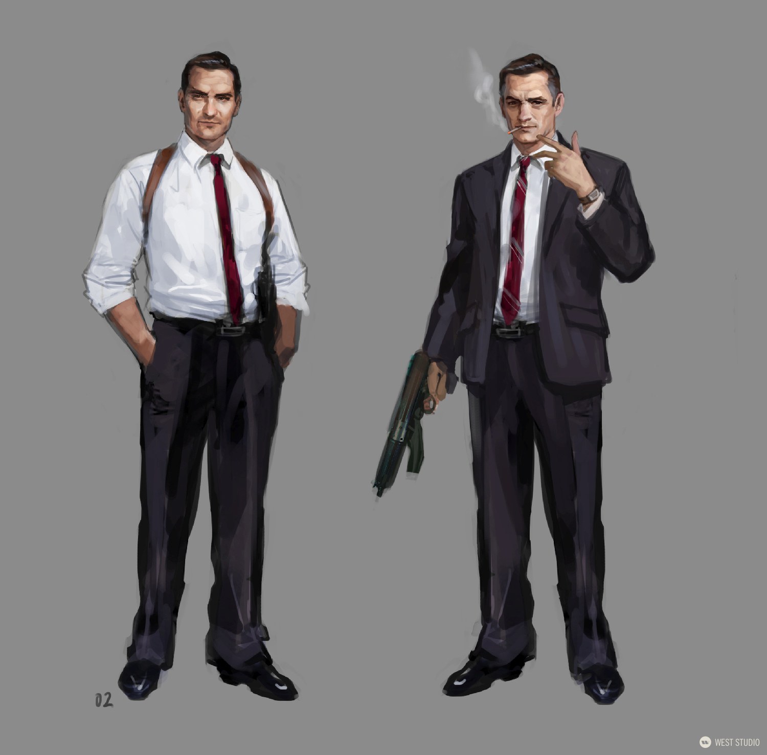 Big Red Button, West Studio. Character Concepts, Concept Art, Costume Design