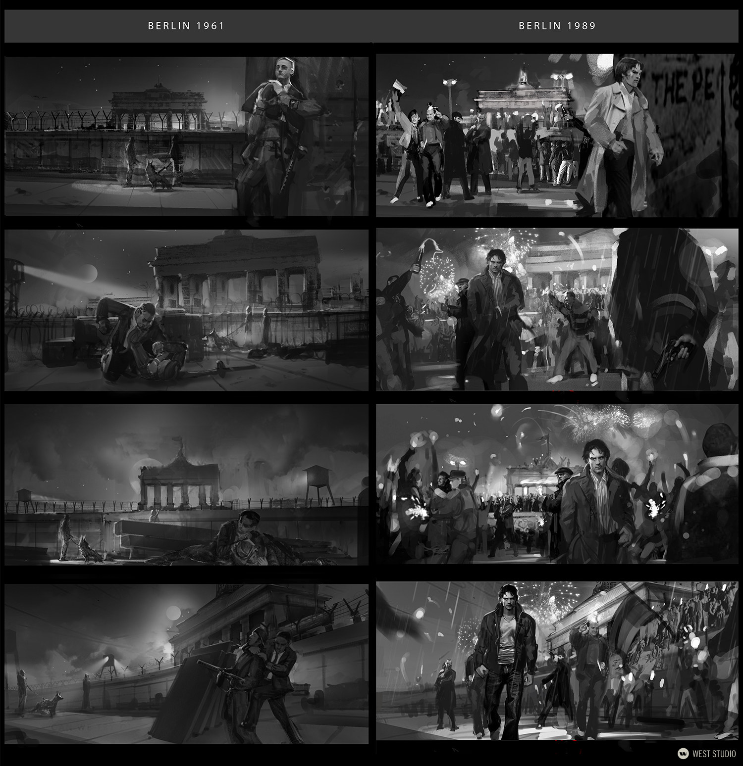 Big Red Button, West Studio. Character Concepts, Concept Art, Costume Design