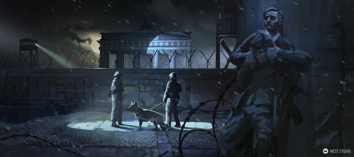 Big Red Button, West Studio, Concepts, Concept Art, Environment Concept, Key Art, Pitch Artwork