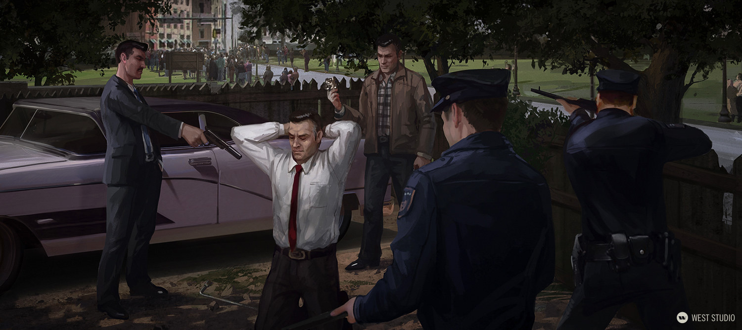 Big Red Button, West Studio, Concepts, Concept Art, Environment Concept, Key Art, Pitch Artwork