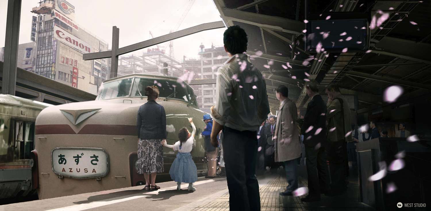 concept art, visual development, digital domain, jsoul, illustration, commercial, music video, photorealistic, Japan, boy band, Aladino Debert