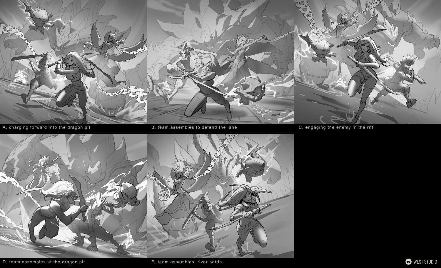 key art, illustration, Art Direction, concept art, Riot Games, League of Legends, 2023 season key visual