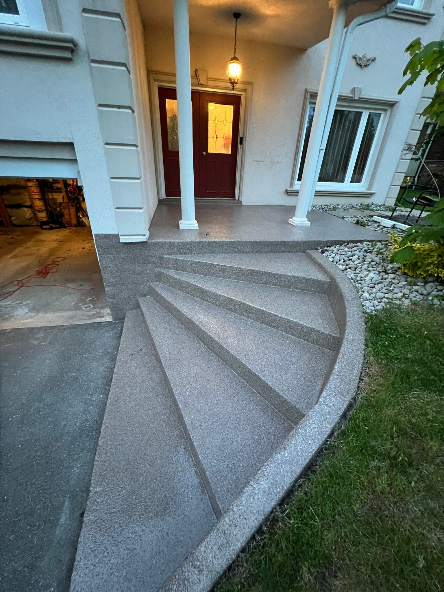 Pathway and Patio Concrete Coating