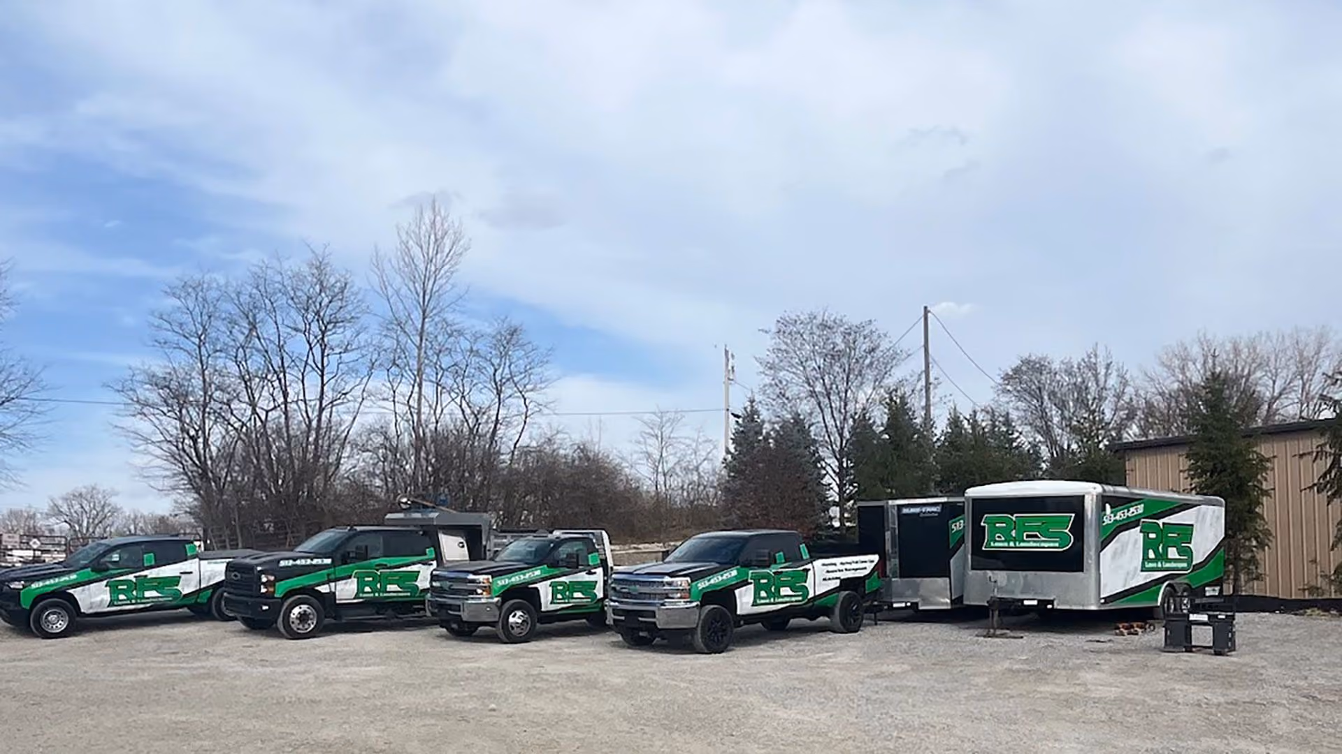 Professional landscaping team at RFS Lawn and Landscapes in West Chester Ohio