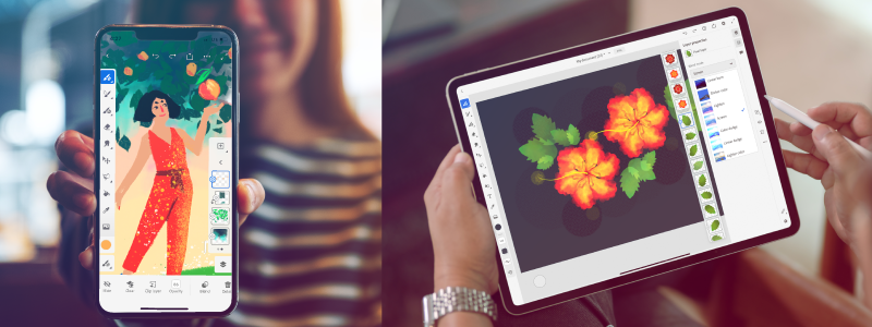 Adobe Fresco interface