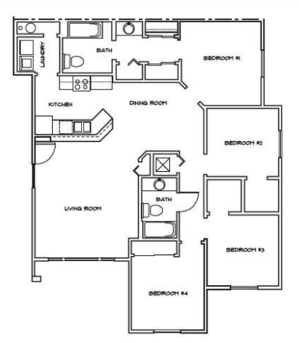 Four Bedroom Apartment