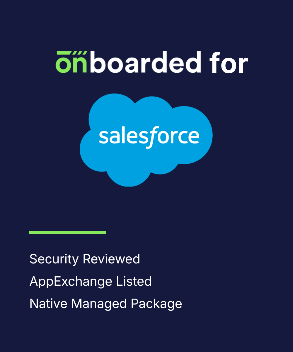 Onboarded for Salesforce: Run Hiring Workflows In Your Existing Org