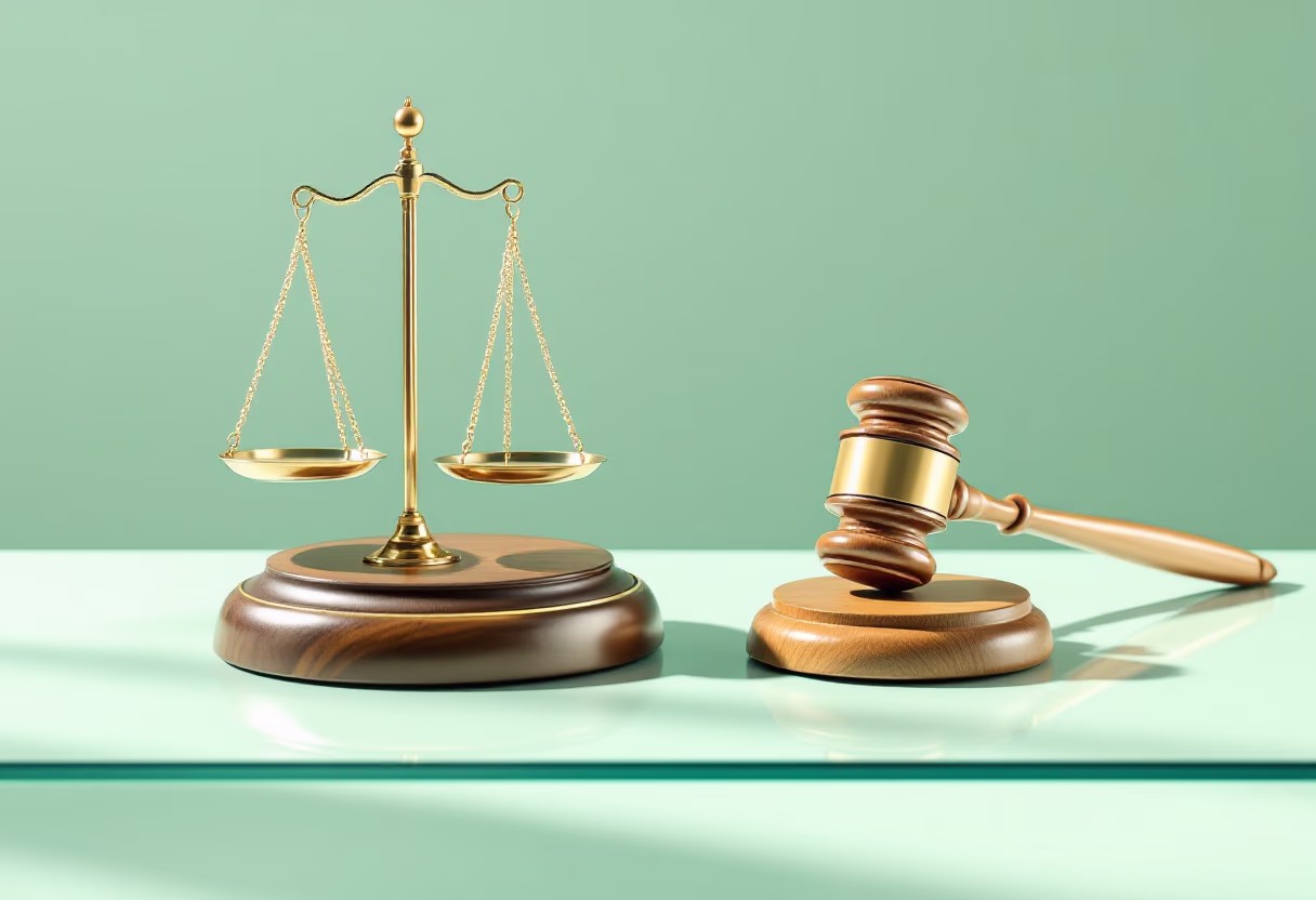 image of gavel and scales of justice