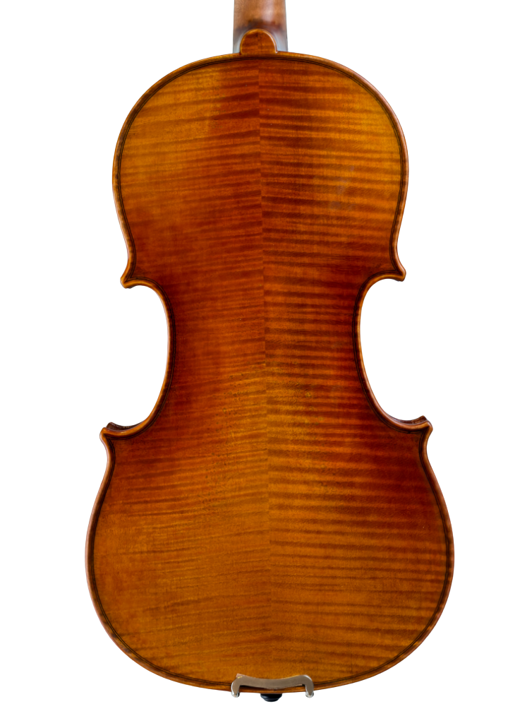Mute strings Liekinheitin viulu 4/4 takaa