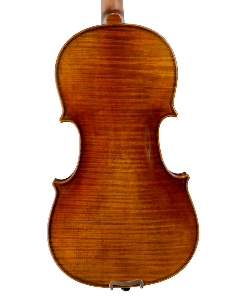 Mute strings Liekinheitin viulu 4/4 takaa