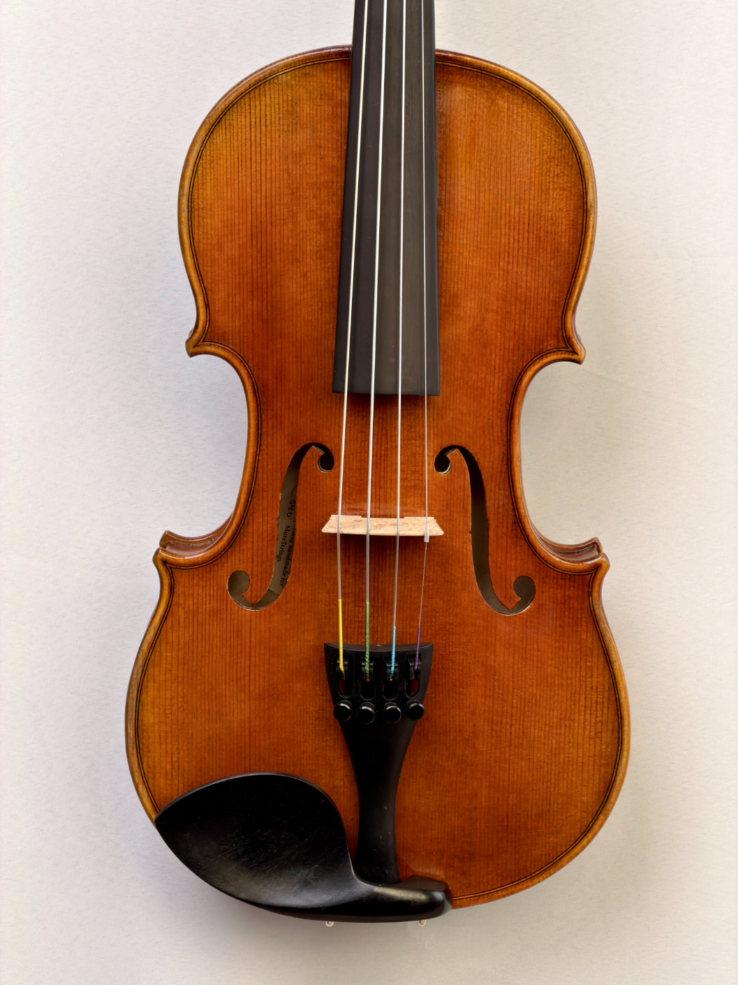 Mute strings Hehku viulu 1/4 edestä