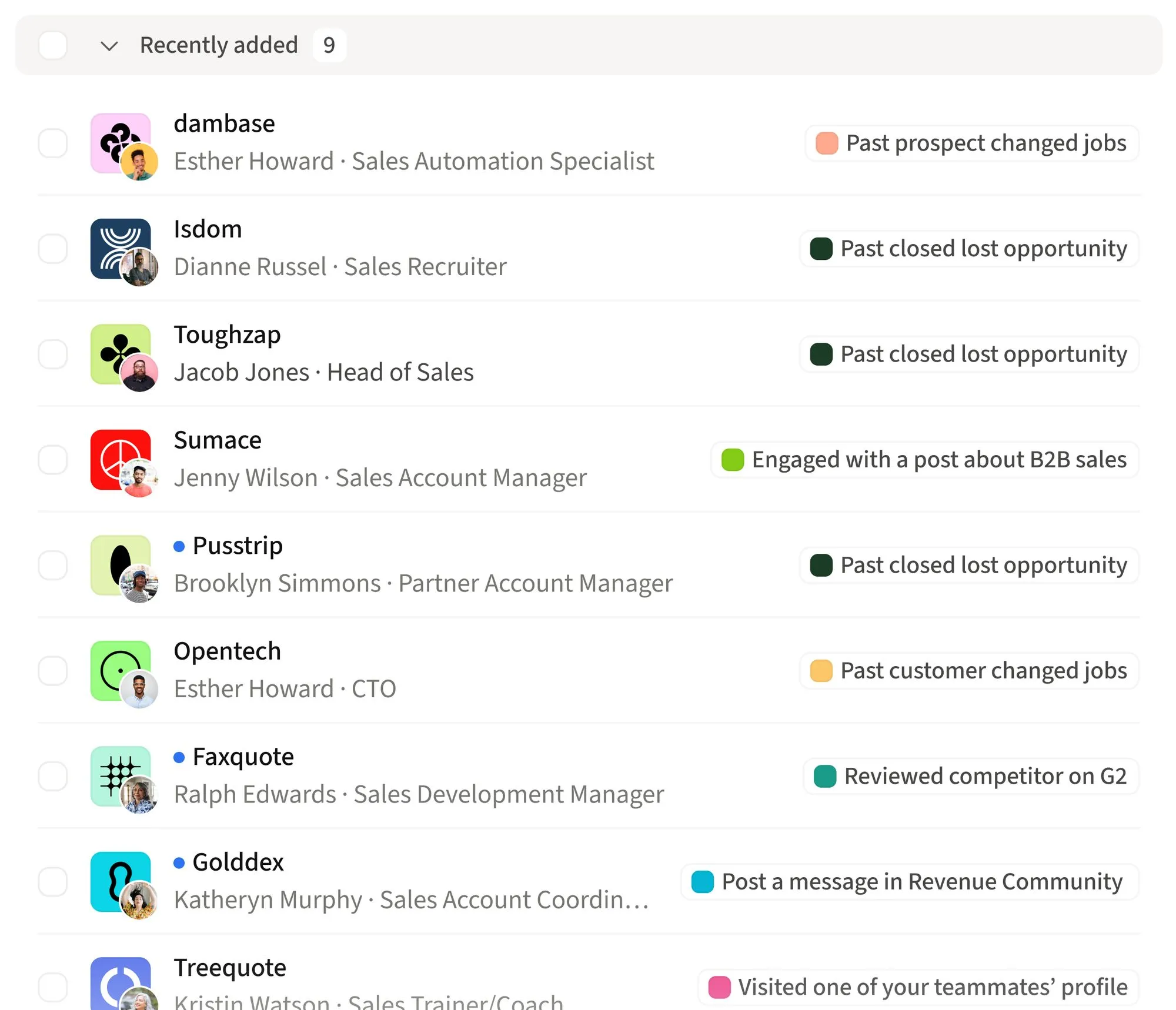 Product screen displaying the Duo AI Sales Copilot entry interface