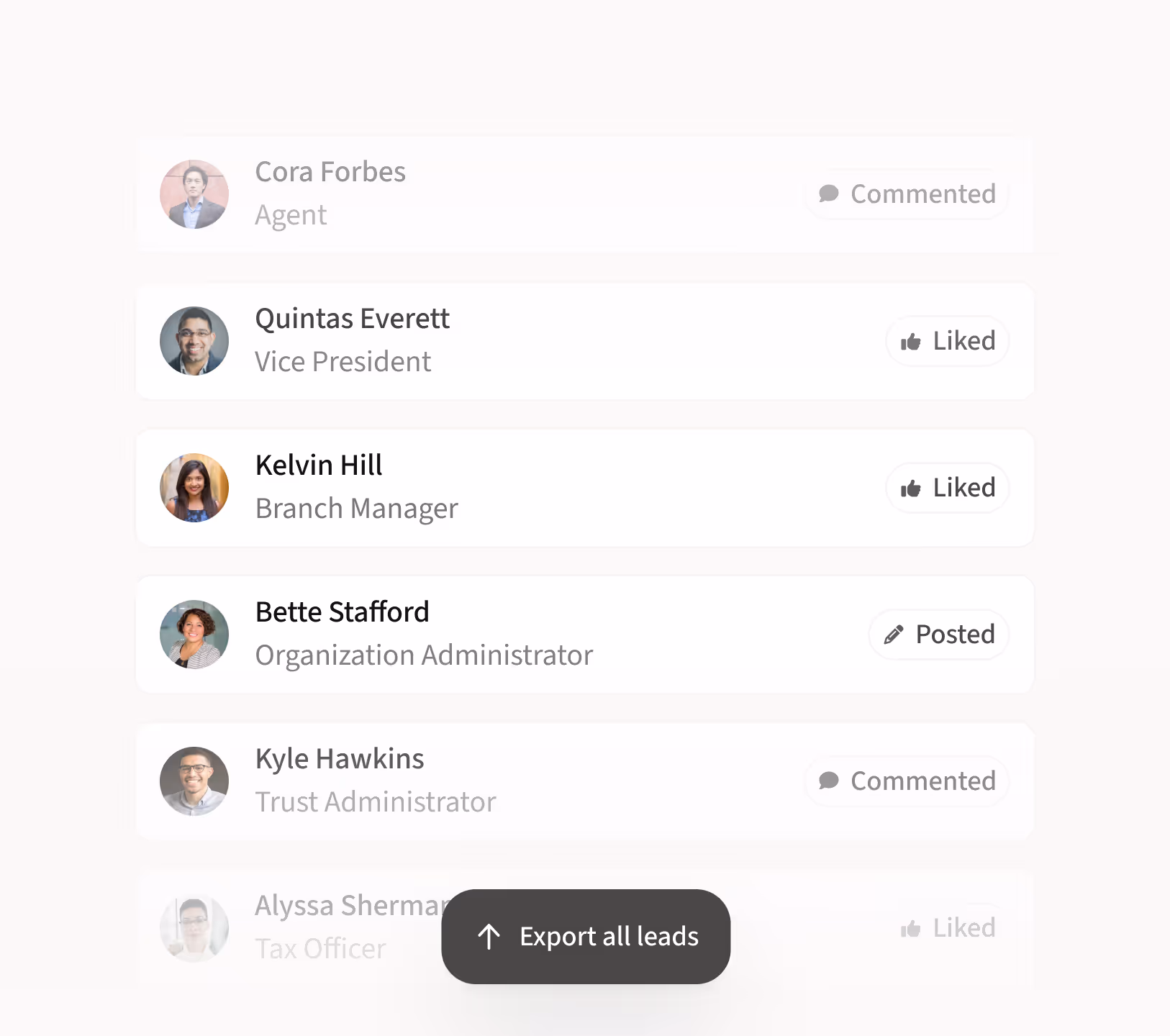 Product screen displaying Amplemarket's Chrome Extension discovery