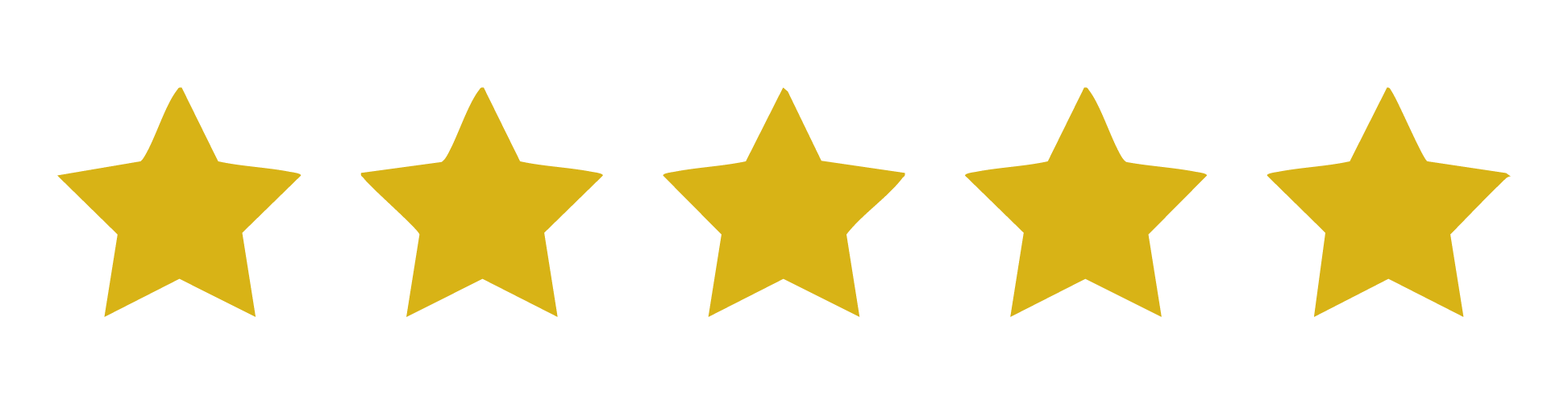 five star reviews, for Marcos Landscaping.