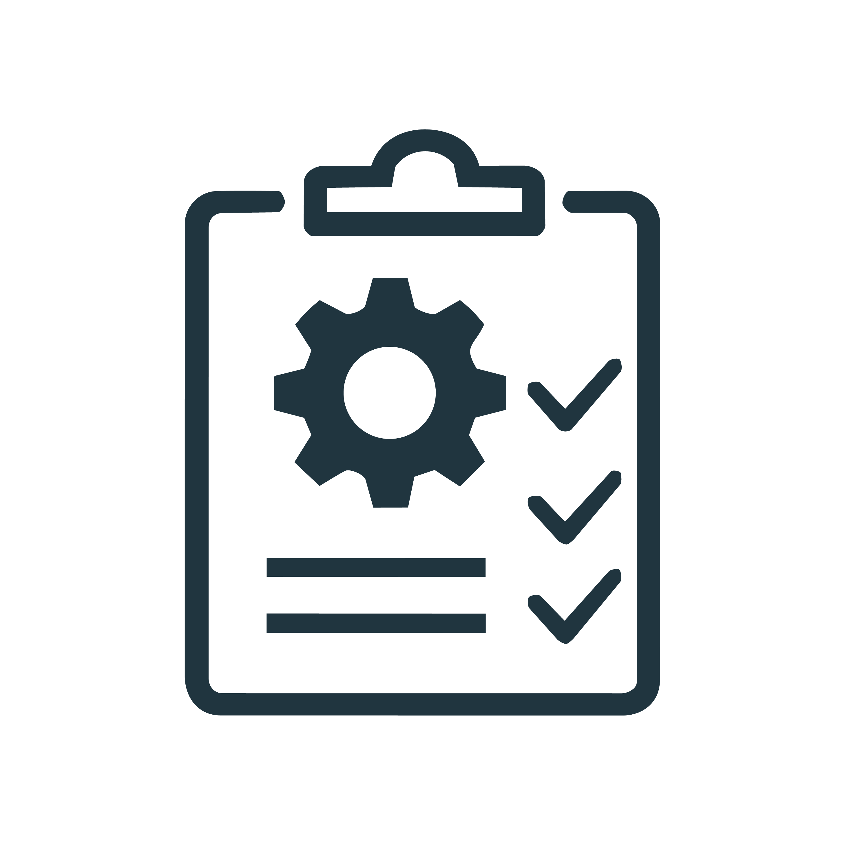 An icon to represent the first step of our process "request a free estimate"