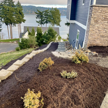 gig harbor mulch installation