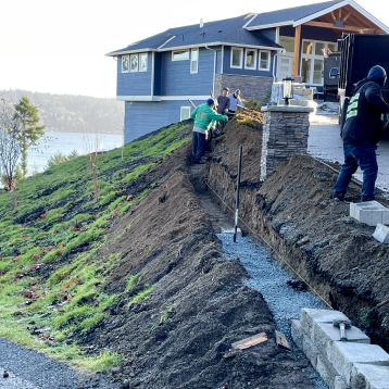 gig harbor landscaping project