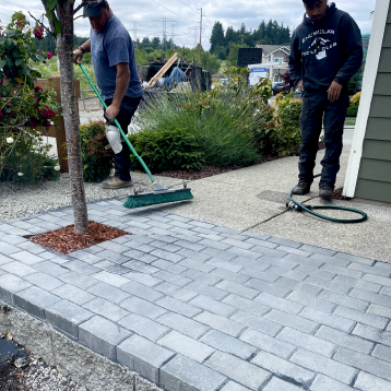 bonney lake walkway installation