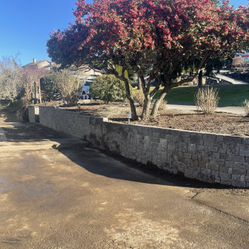 tacoma retaining wall install