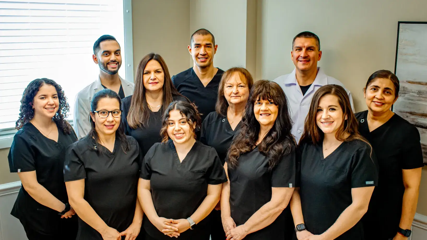 A group of dentists posing for a picture.