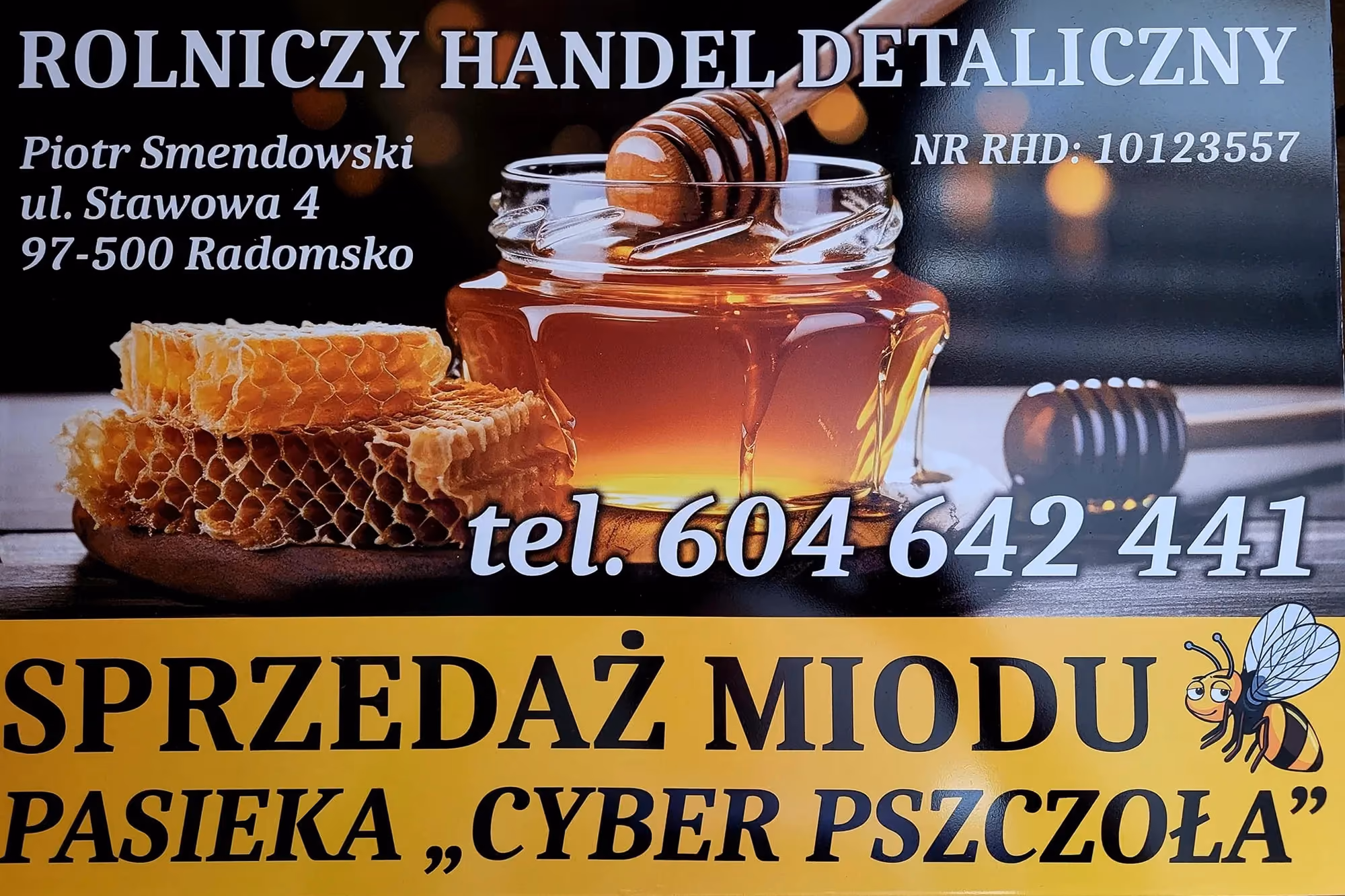 Pasieka Cyber Pszczoła. Piotr Smendowski