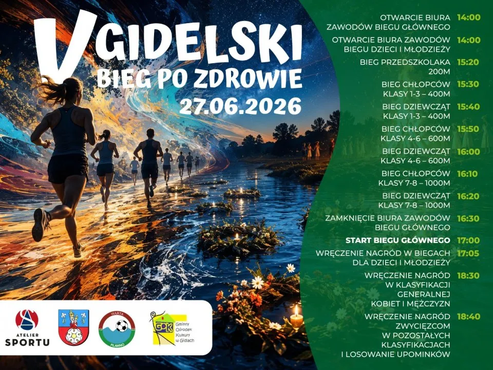  V Gidelski Biegpo Zdrowie w urokach Nocy Świętojańskiej