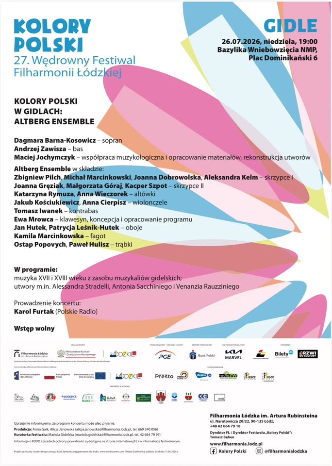 Kolory Polski w Gidlach – koncert Alterberg Ensemble
