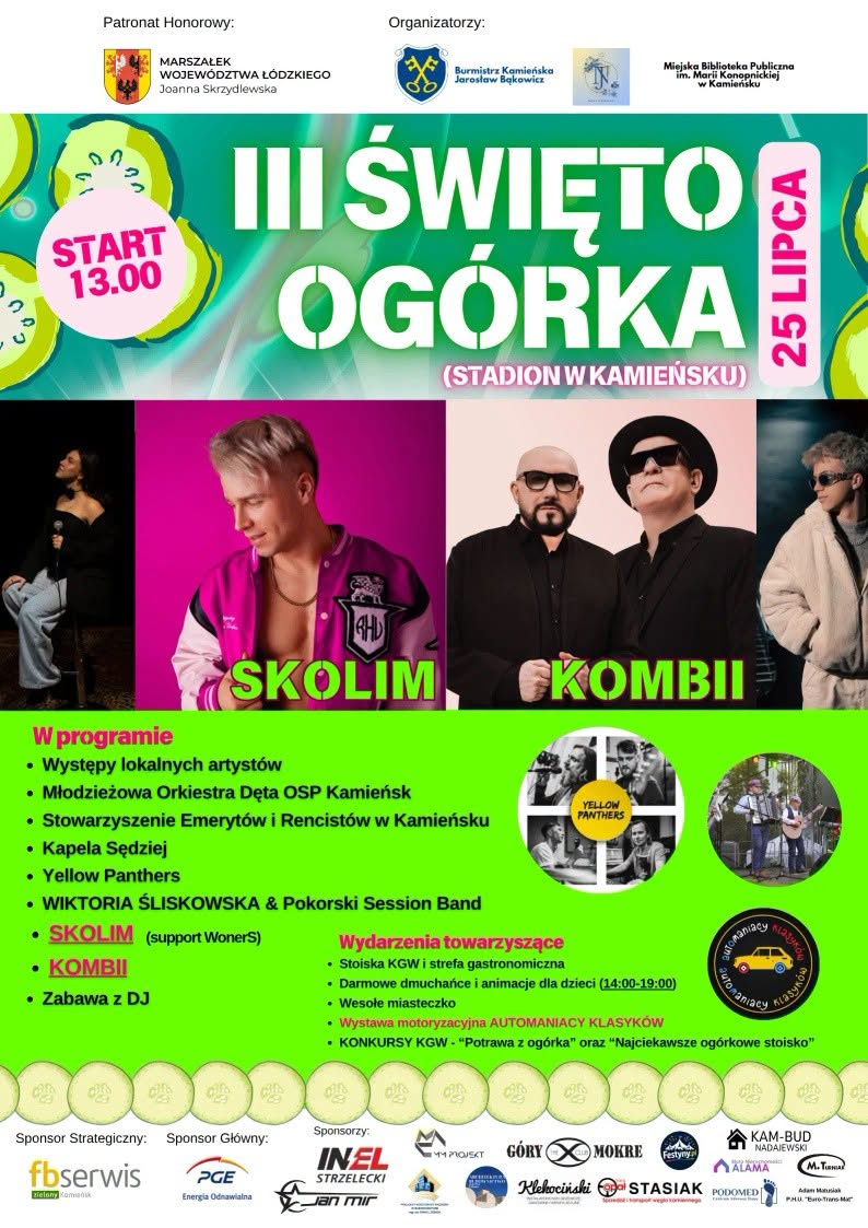 III Święto Ogórka w Kamieńsku